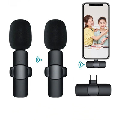 Plug-Play Wireless Lapel Microphone