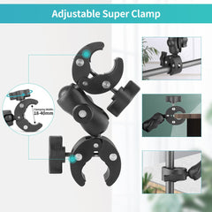 Double Clamp Umbrella Pole Clamp