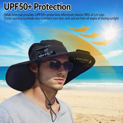 Solar Powered Fan Hat