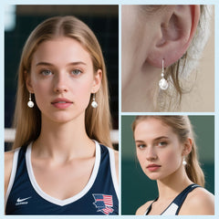 Volleyball Drop Sport Earrings