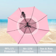 Umbrella with Fan and Mist Spray