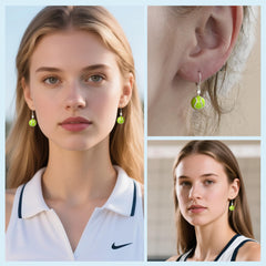 Tennis Drop Sport Earrings