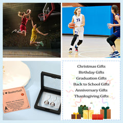 Basketball Drop Sport Earrings