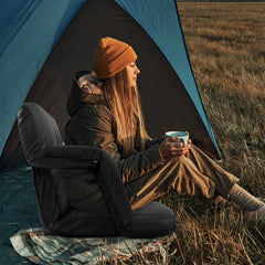 Heated Stadium Seat with Back & Arm Support