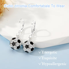 Soccer Drop Sport Earrings