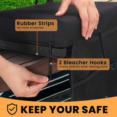 Heated Stadium Seats with Backrest