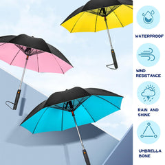 Umbrella with Fan and Mist Spray