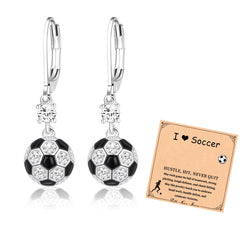 Soccer Drop Sport Earrings