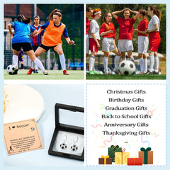 Soccer Drop Sport Earrings