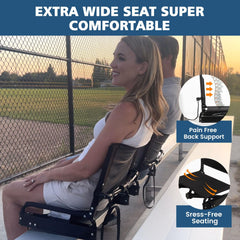 Stadium Seats with Back Support