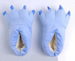 Dinosaur Paw Funny Slippers for Men Women Kids