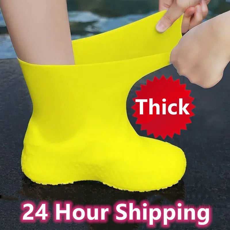 Covers Slip-Resistant Rubber Rain Boot